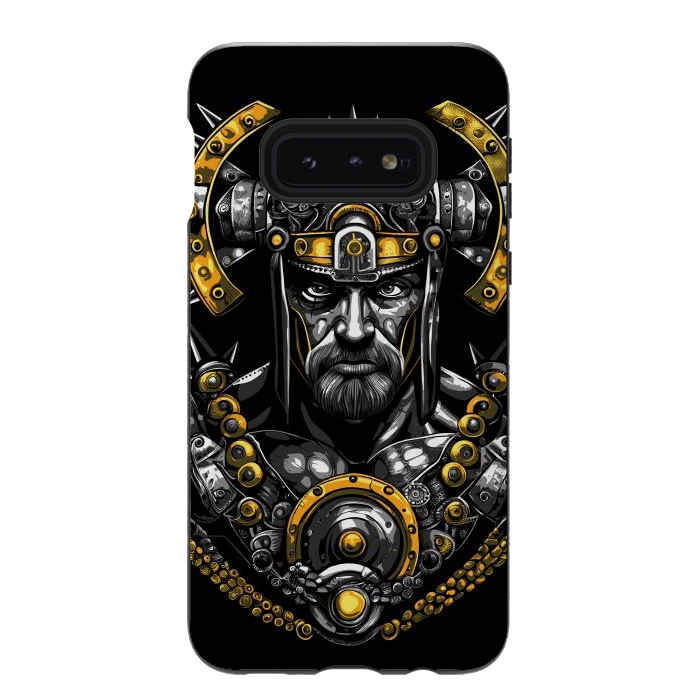 Galaxy S10e StrongFit Fantasy warrior with spikes by Alberto