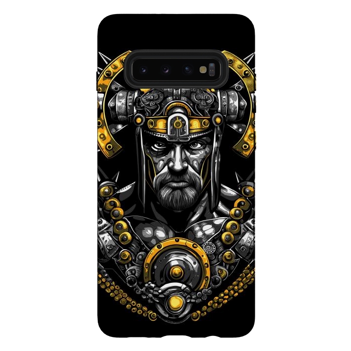 Galaxy S10 plus StrongFit Fantasy warrior with spikes by Alberto