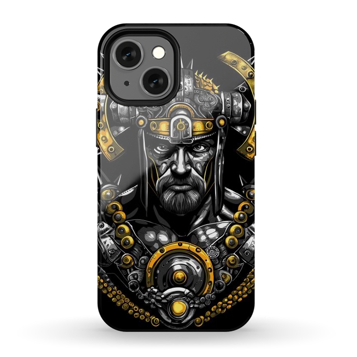 iPhone 12 mini StrongFit Fantasy warrior with spikes by Alberto