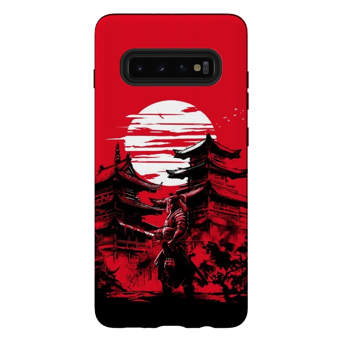 Galaxy S10 plus StrongFit Samurai warrior in feudal Japan by Alberto