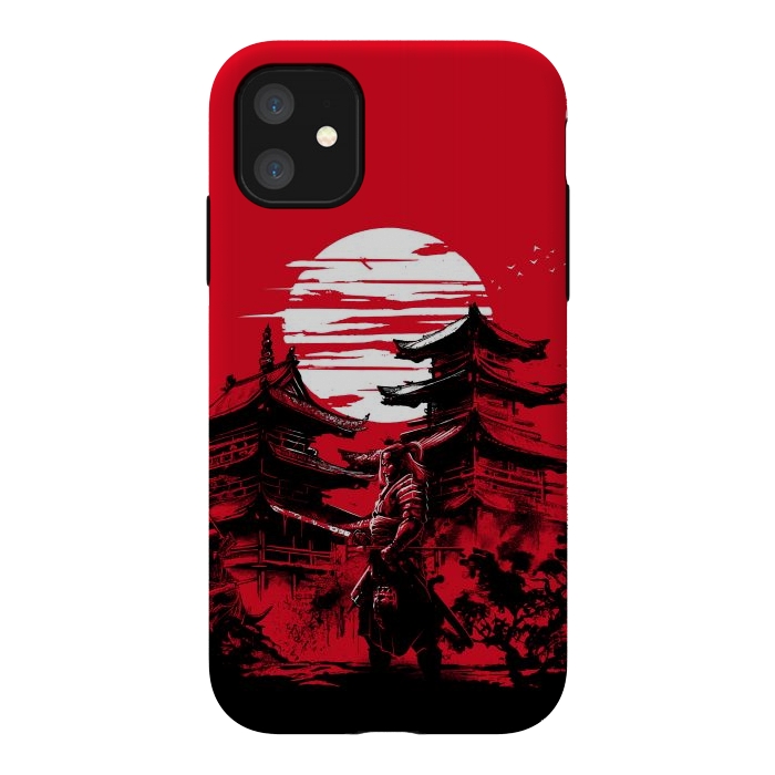 iPhone 11 StrongFit Samurai warrior in feudal Japan by Alberto