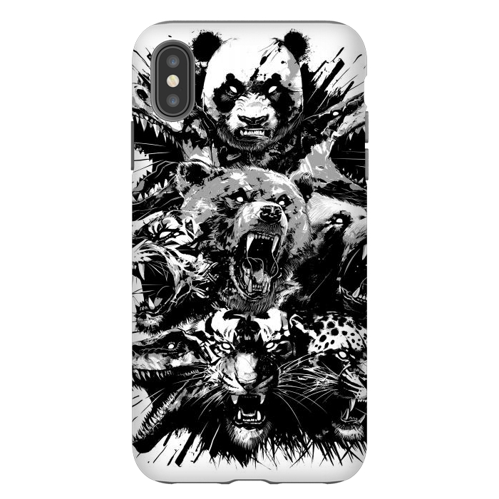 iPhone Xs Max StrongFit Wild animals by Alberto