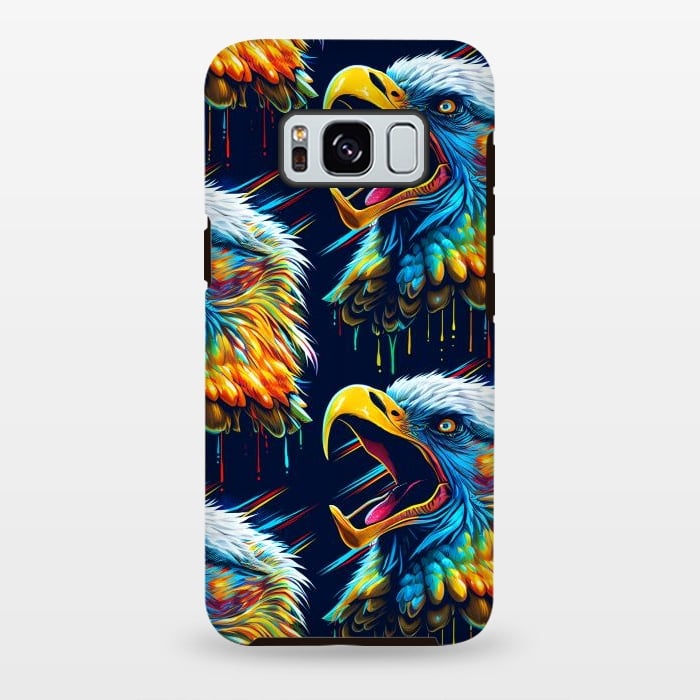 Galaxy S8 plus StrongFit Eagle cry by Alberto