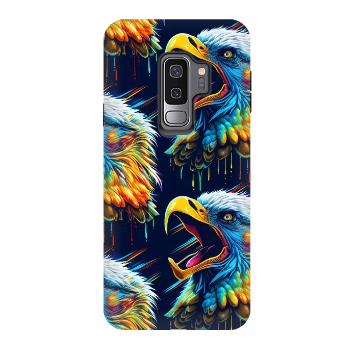 Galaxy S9 plus StrongFit Eagle cry by Alberto
