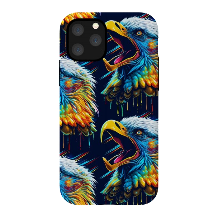 iPhone 11 Pro StrongFit Eagle cry by Alberto