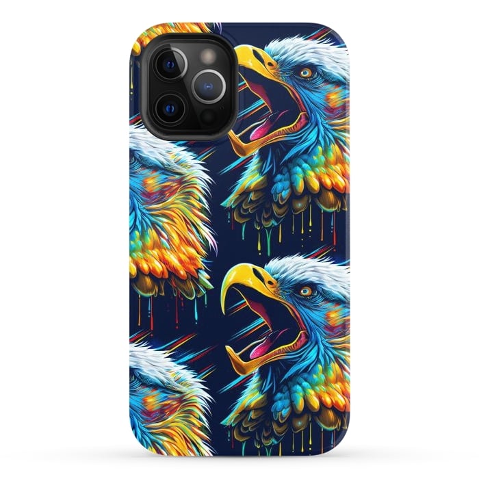 iPhone 12 Pro StrongFit Eagle cry by Alberto