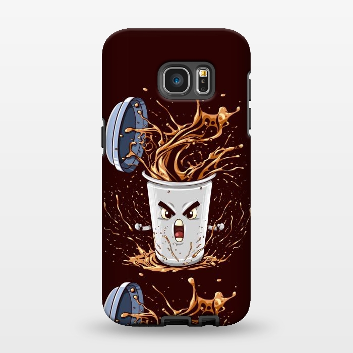 Galaxy S7 EDGE StrongFit Super coffee energy by Alberto