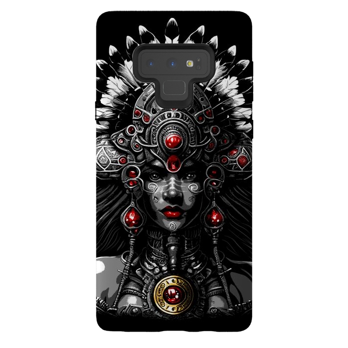 Galaxy Note 9 StrongFit Aztec Princess by Alberto