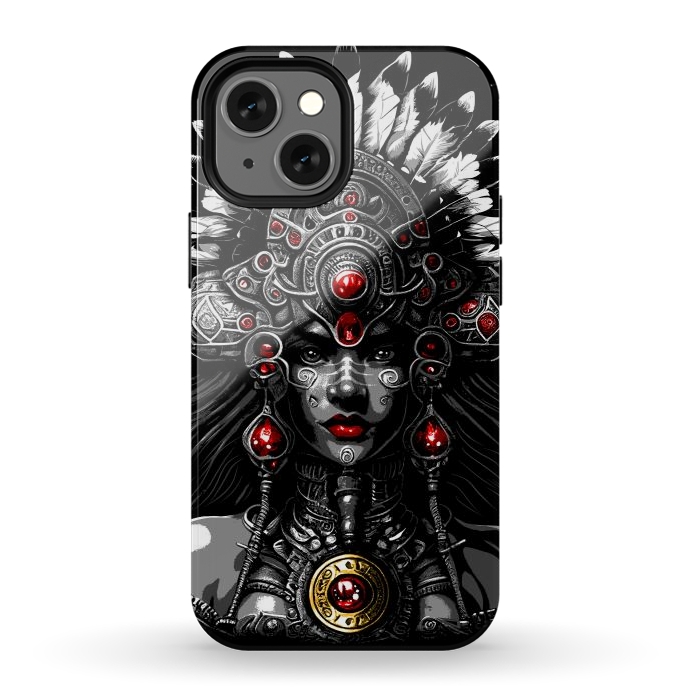 iPhone 12 mini StrongFit Aztec Princess by Alberto