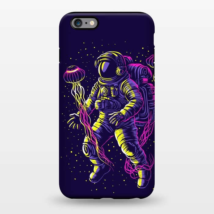iPhone 6/6s plus StrongFit Astronaut with galactic jellyfish by Alberto