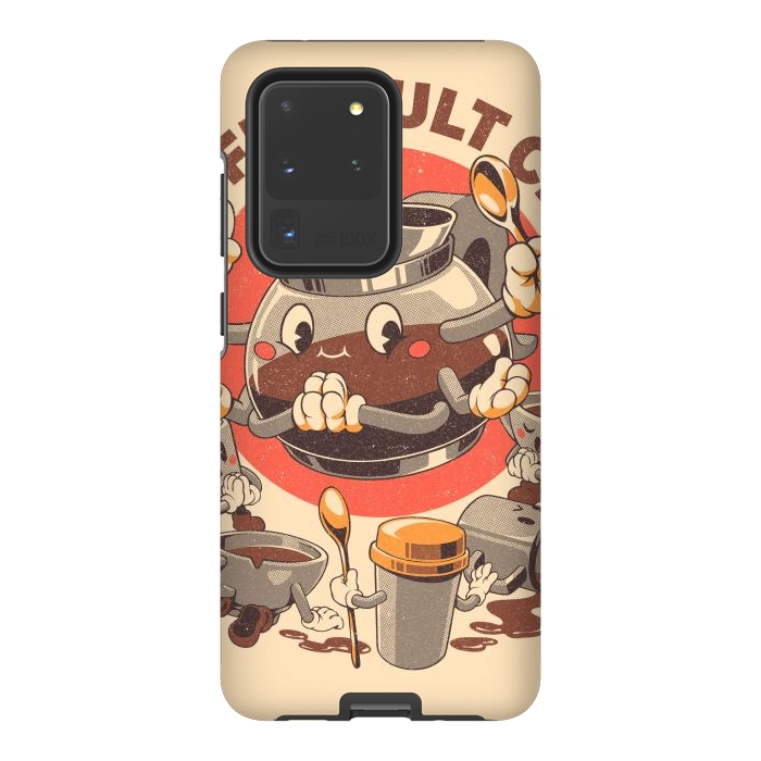 Galaxy S20 Ultra StrongFit Holy Coffee Club by Ilustrata