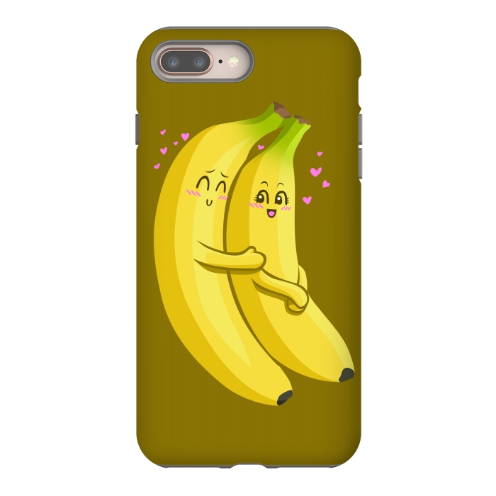 iPhone 7 plus StrongFit Embrace of bananas by Alberto