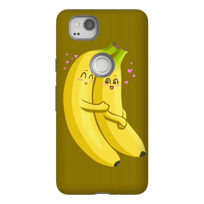 Pixel 2 StrongFit Embrace of bananas by Alberto
