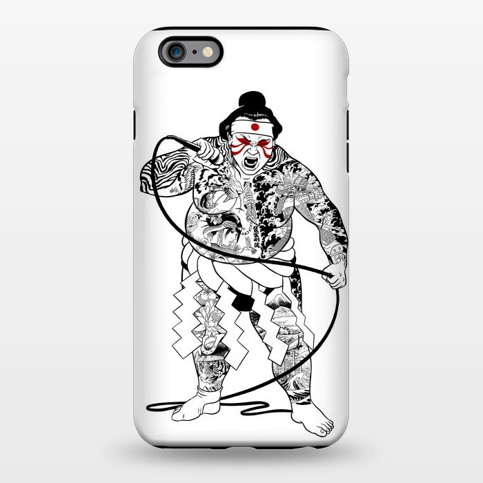 iPhone 6/6s plus StrongFit Japanese sumo singer by Alberto