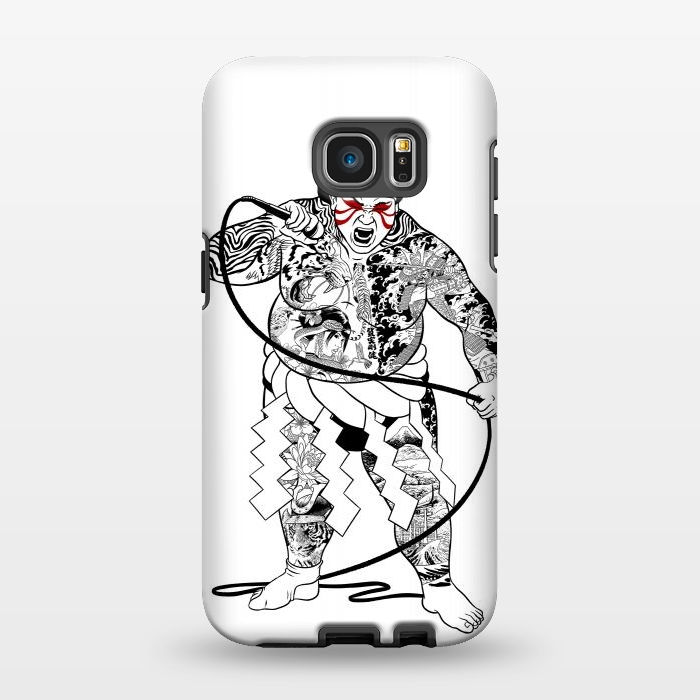 Galaxy S7 EDGE StrongFit Japanese sumo singer by Alberto