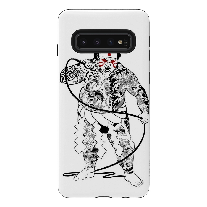 Galaxy S10 StrongFit Japanese sumo singer by Alberto