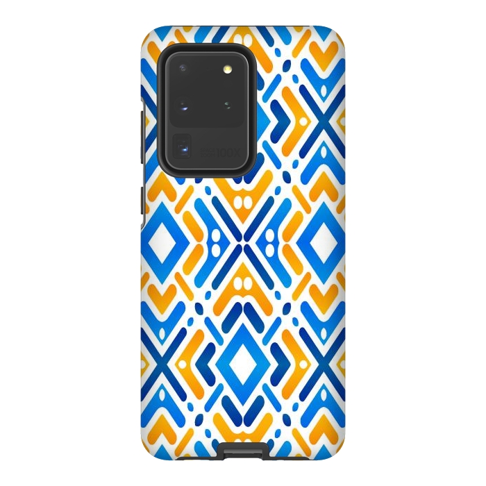 Galaxy S20 Ultra StrongFit Colorful pattern by Bledi