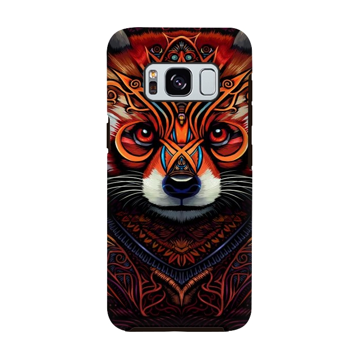 Galaxy S8 StrongFit Indian tribal red panda by Alberto