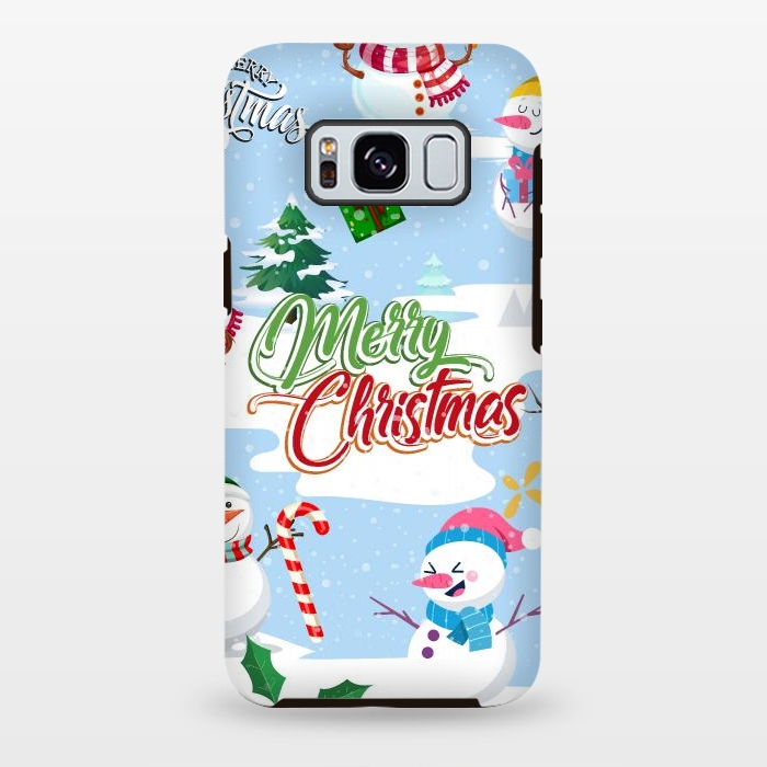 Galaxy S8 plus StrongFit Snowman 2 by Bledi