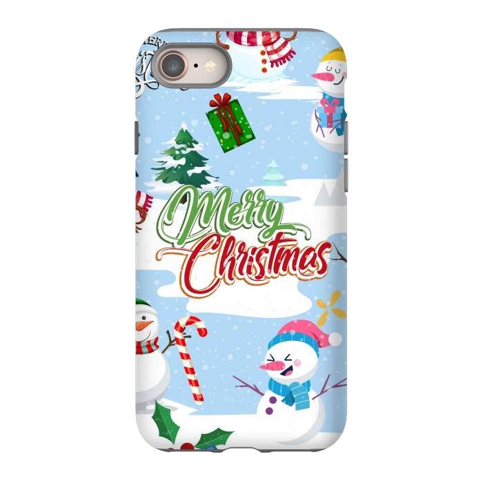 iPhone SE StrongFit Snowman 2 by Bledi