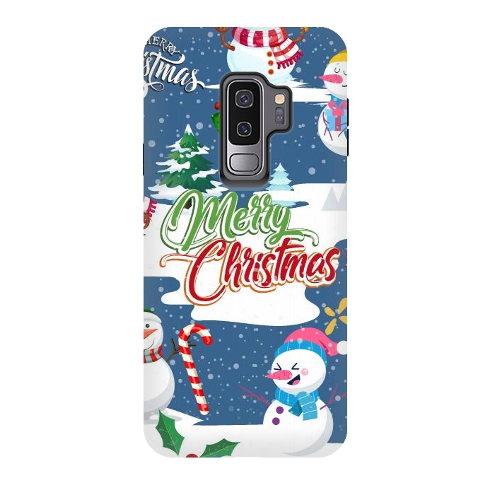 Galaxy S9 plus StrongFit Snowman 3 by Bledi
