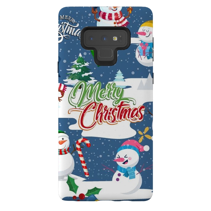 Galaxy Note 9 StrongFit Snowman 3 by Bledi