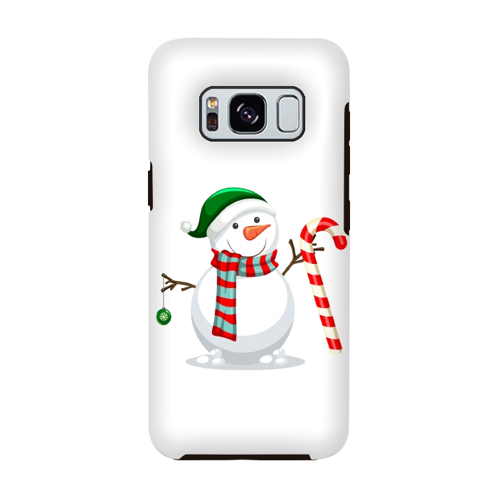 Galaxy S8 StrongFit Snowman by Bledi