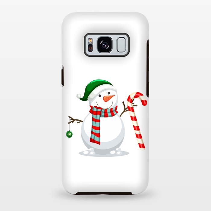 Galaxy S8 plus StrongFit Snowman by Bledi
