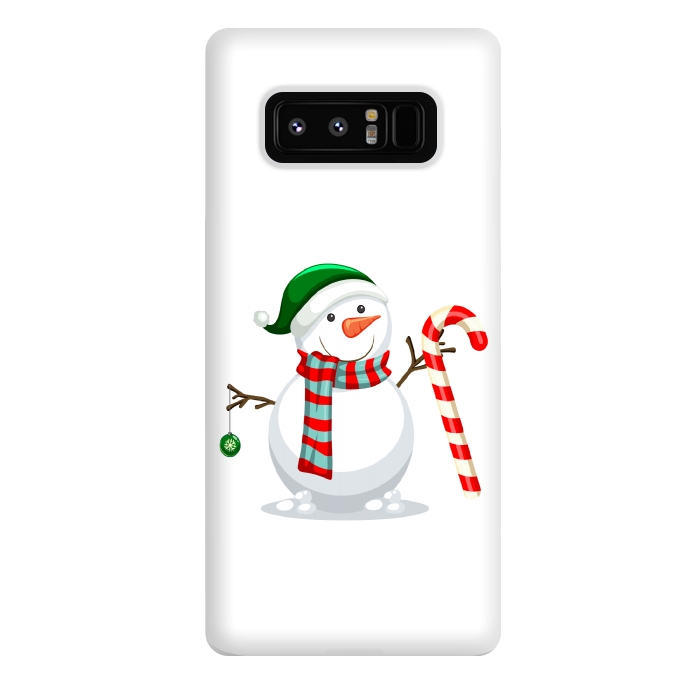 Galaxy Note 8 StrongFit Snowman by Bledi