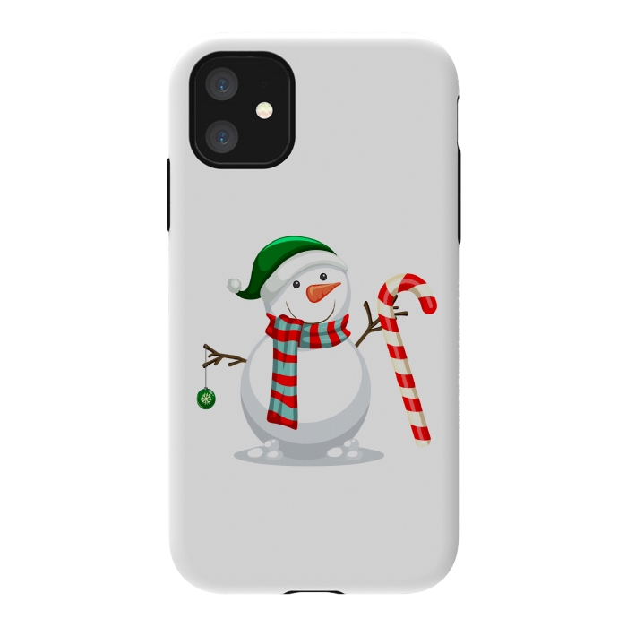iPhone 11 StrongFit Snowman by Bledi