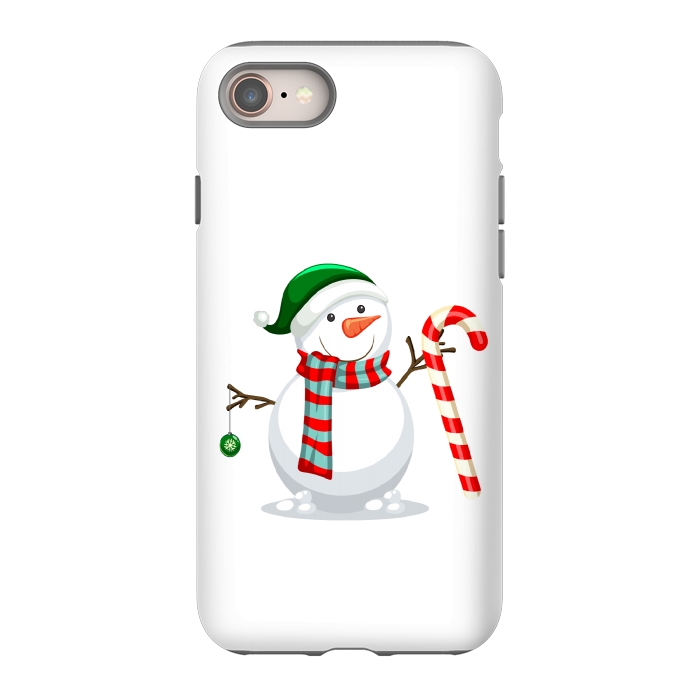 iPhone SE StrongFit Snowman by Bledi