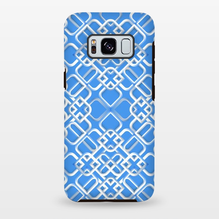 Galaxy S8 plus StrongFit Arabic White Ornament 3 by Bledi
