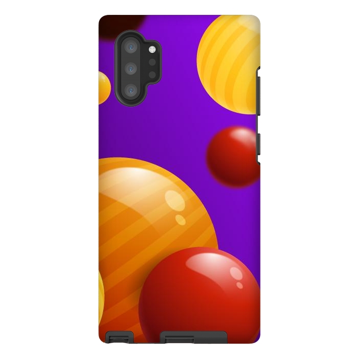 Galaxy Note 10 plus StrongFit 3D Spheres 1 by Bledi