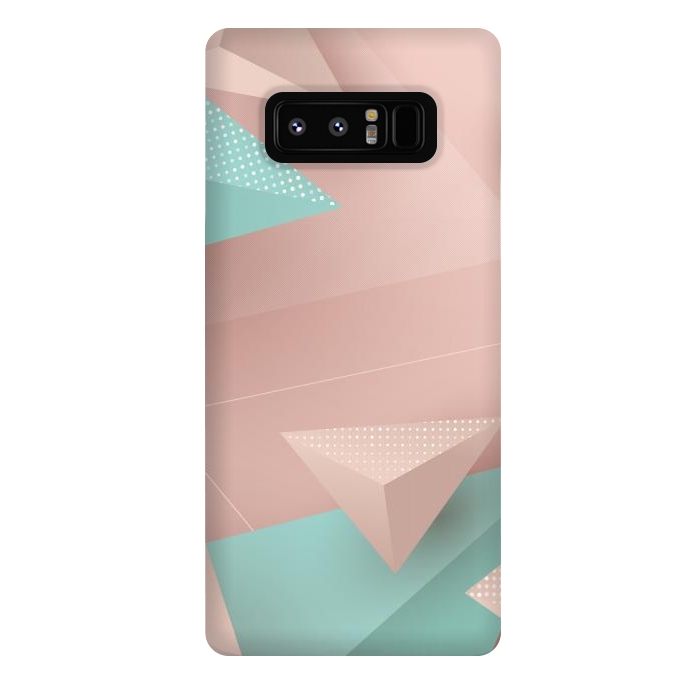 Galaxy Note 8 StrongFit 3D Triangles 1 by Bledi