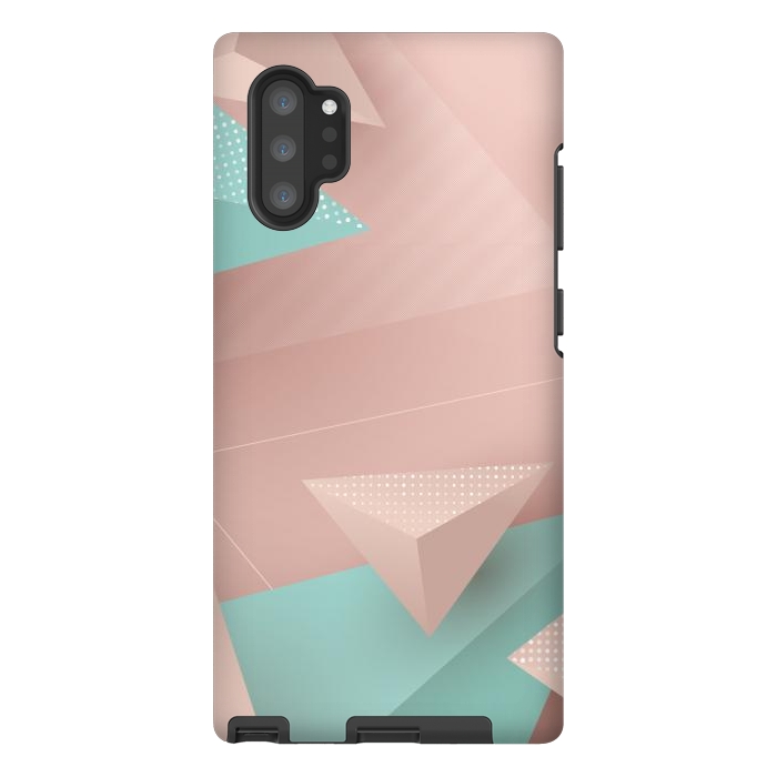 Galaxy Note 10 plus StrongFit 3D Triangles 1 by Bledi