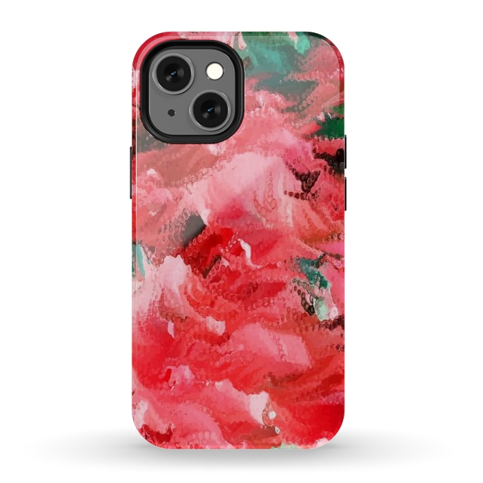 iPhone 12 mini StrongFit The Eternal Bloom of The Spirit | Botanical Floral  by Uma Prabhakar Gokhale