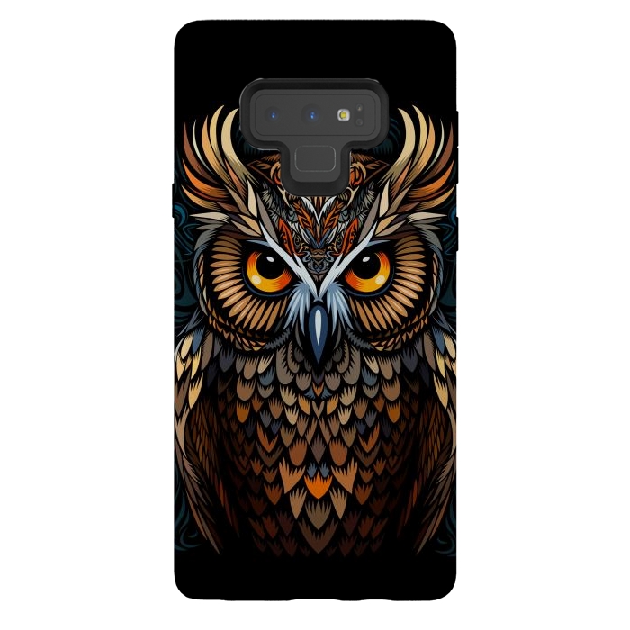Galaxy Note 9 StrongFit Owl Hoot by Alberto
