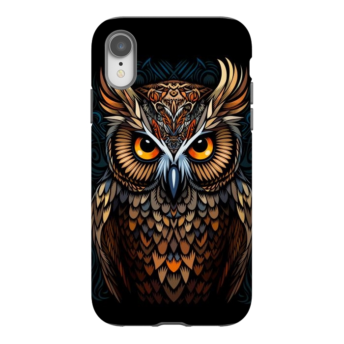 iPhone Xr StrongFit Owl Hoot by Alberto