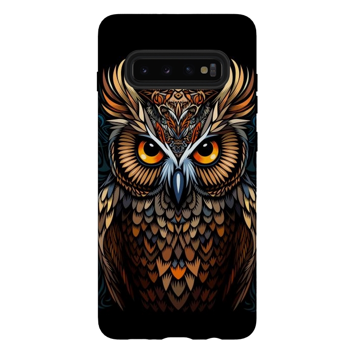 Galaxy S10 plus StrongFit Owl Hoot by Alberto