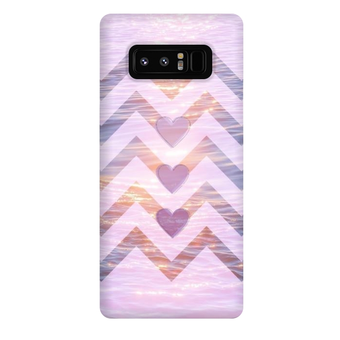 Galaxy Note 8 StrongFit Purple Heart  by CAS