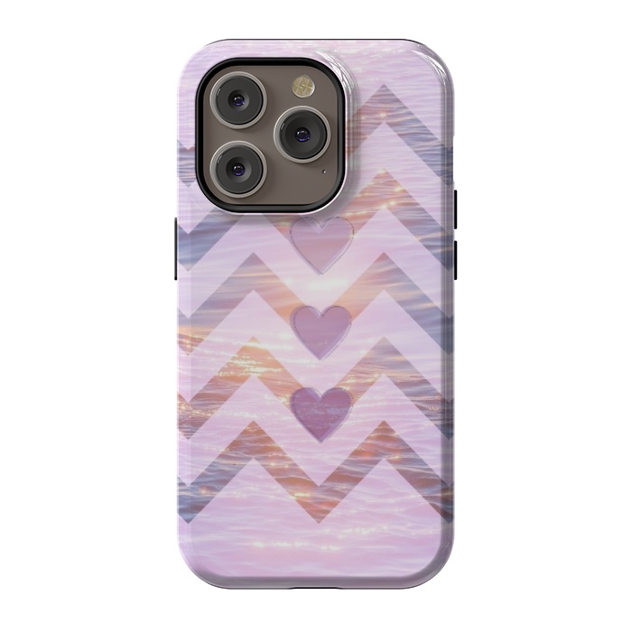 iPhone 14 Pro StrongFit Purple Heart  by CAS