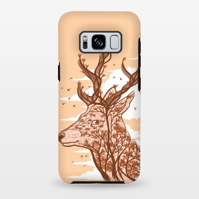Galaxy S8 plus StrongFit Deer branches by Alberto