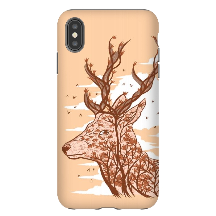 iPhone Xs Max StrongFit Deer branches by Alberto