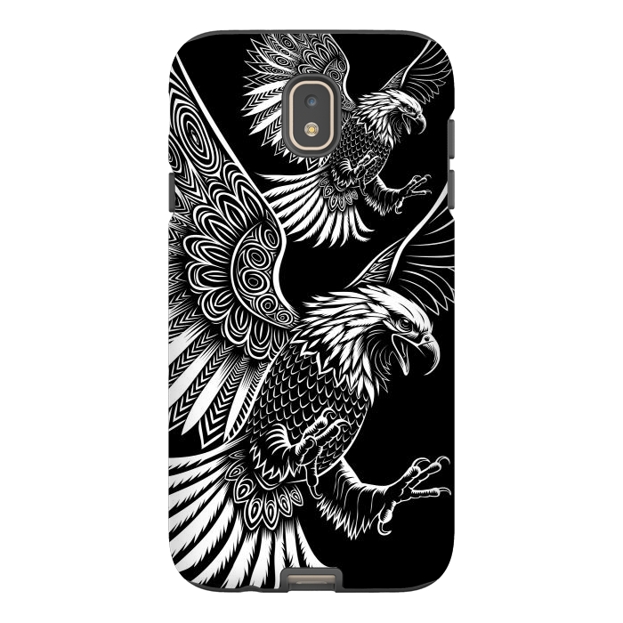 Galaxy J7 StrongFit Eagle flying tribal by Alberto