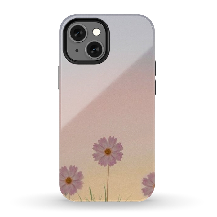 iPhone 13 mini StrongFit Pastel flower by CAS
