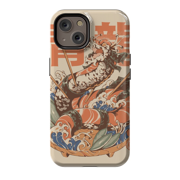iPhone 14 StrongFit Dragon Sushi by Ilustrata