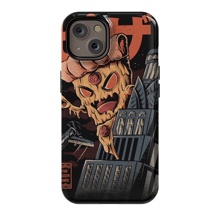 iPhone 14 StrongFit Pizza Kong by Ilustrata