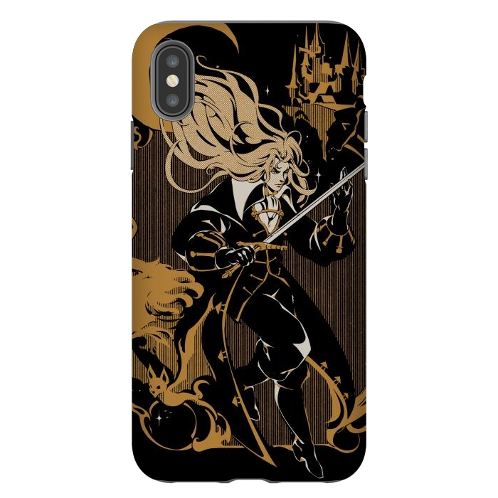 iPhone Xs Max StrongFit Symphony of the Vampire by Ilustrata