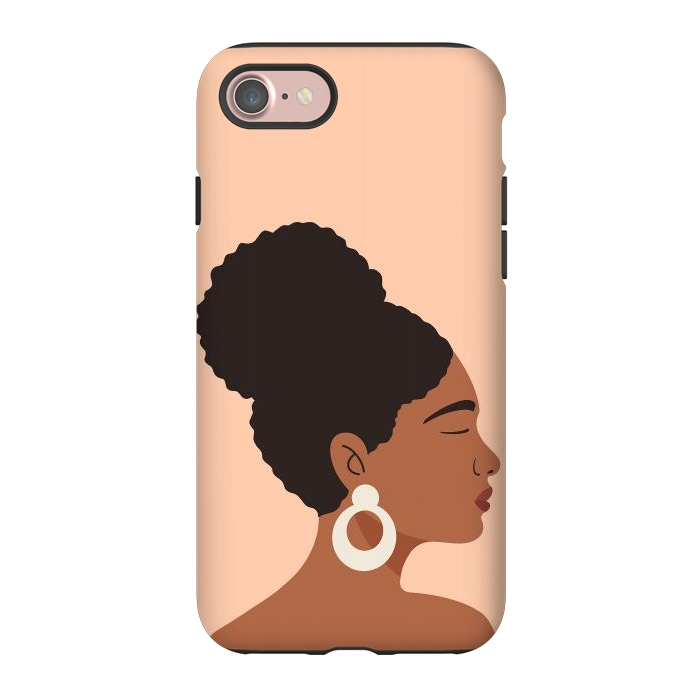 iPhone 7 StrongFit Afro Girl by ArtPrInk