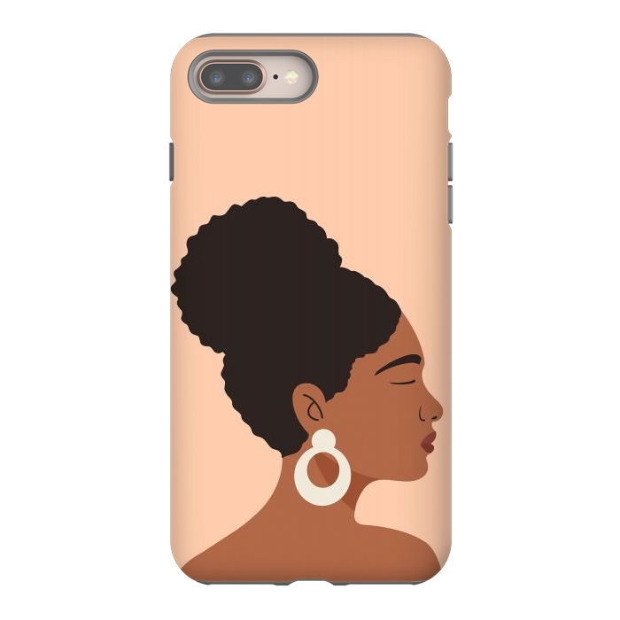 iPhone 7 plus StrongFit Afro Girl by ArtPrInk